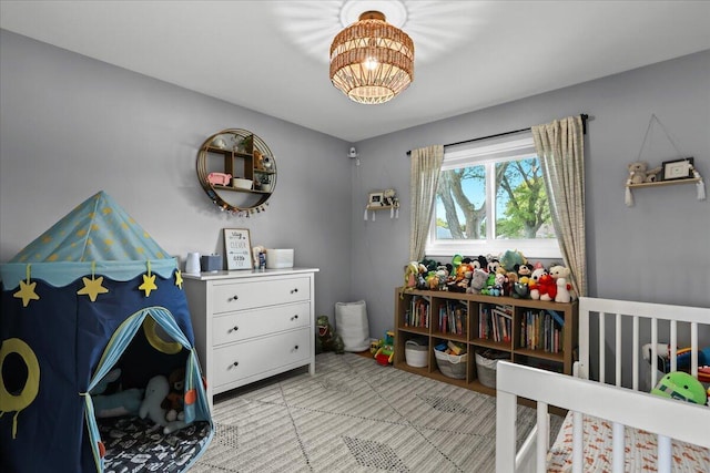 30139 Bentley St, Livonia, MI 48154 - bedroom with a chandelier