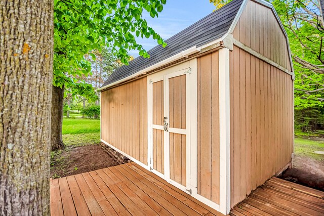 9180 Dicey St, Montague, MI 49437 - view of shed