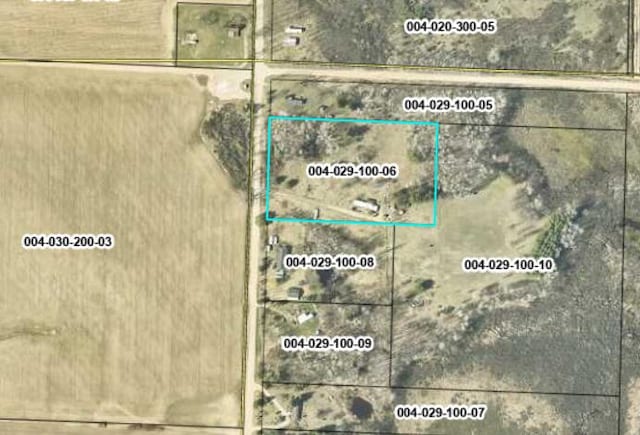 6334 N 168th Ave, Walkerville, MI 49459 - map of property location