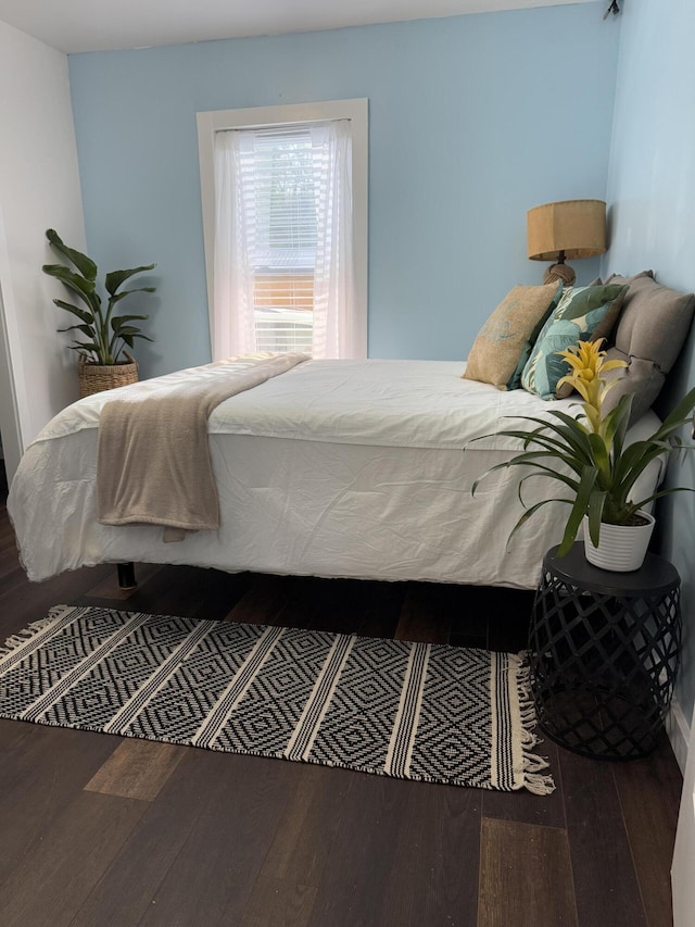 1581 W Lone Pine Dr, Baldwin, MI 49304 - bedroom with wood finished floors