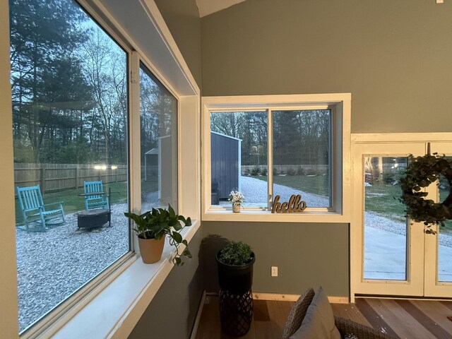 1581 W Lone Pine Dr, Baldwin, MI 49304 - view of sunroom
