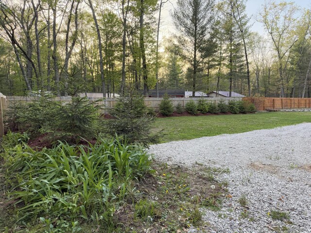1581 W Lone Pine Dr, Baldwin, MI 49304 - view of yard