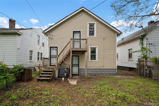 18666 Carrie St, Hamtramck, MI 48234 - back of house with cooling unit