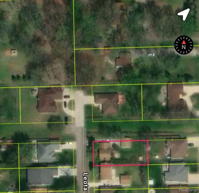 31322 Leota St, Fraser, MI 48026 - aerial view of property's location