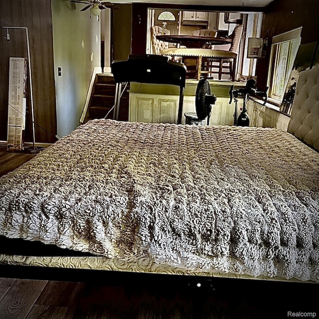 31322 Leota St, Fraser, MI 48026 - bedroom with wood finished floors