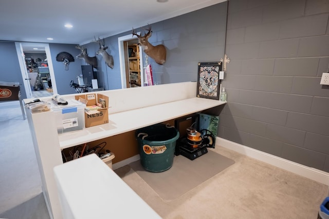 1905 Ora St, Muskegon, MI 49445 - bathroom with recessed lighting
