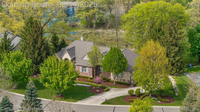 1181 Iroquois Trl, Oxford, MI 48371 - aerial view of property and surrounding area