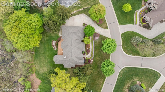 1181 Iroquois Trl, Oxford, MI 48371 - bird's eye view