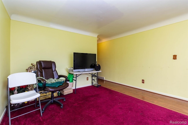 25547 Jennifer St, Redford, MI 48239 - office space with baseboards and wood finished floors