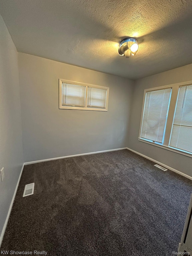 459 E Breckenridge St, Ferndale, MI 48220 - spare room with carpet flooring, baseboards, and a textured ceiling