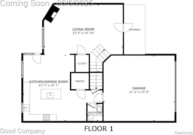 22571 E 13 Mile Rd, Saint Clair Shores, MI 48082 - property floor plan