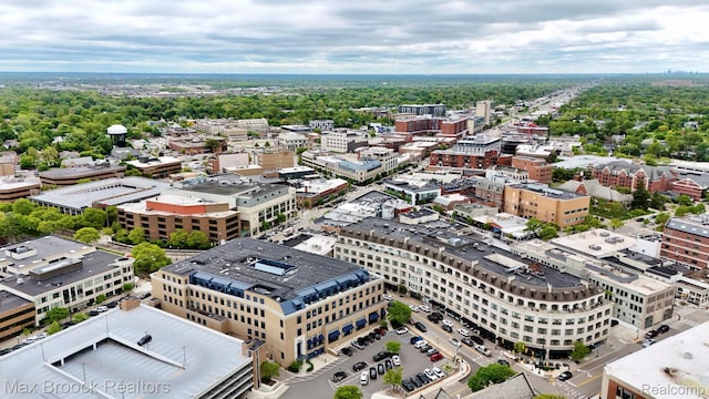 971 N Old Woodward Ave, Birmingham, MI 48009 - drone / aerial view