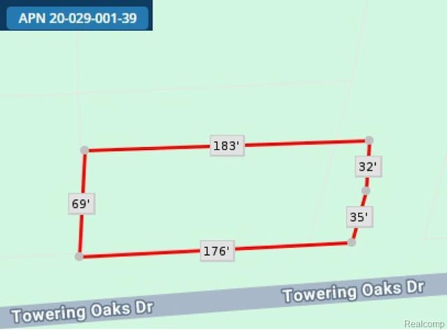 14LOTLOTS14-17 Towering Oaks Dr, Port Austin, MI 48467