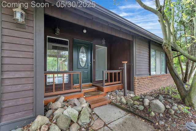 5772 Perrytown Dr, West Bloomfield, MI 48322 - entrance to property featuring brick siding