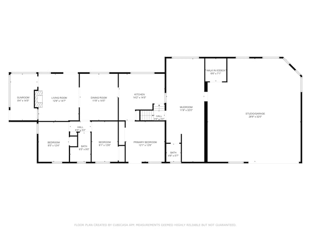 3364 Inman St, Ferndale, MI 48220 - home floor plan
