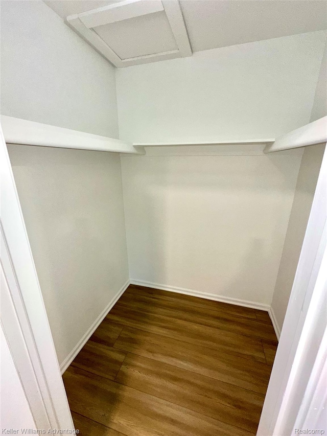 31404 Hunters Circle Dr, Farmington, MI 48334 - spacious closet with wood finished floors