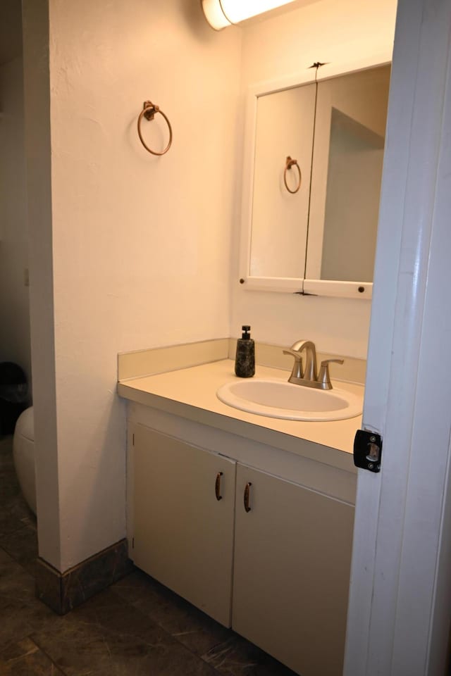 5830 Oneil St, Twin Lake, MI 49457 - bathroom featuring vanity and toilet