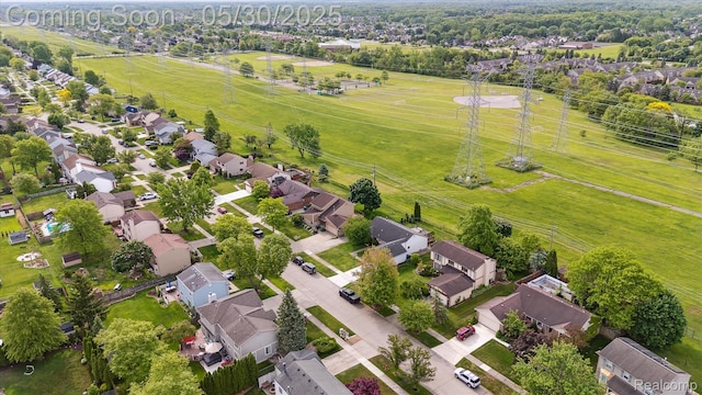 45127 Fair Oaks Dr, Canton, MI 48187 - aerial perspective of suburban area