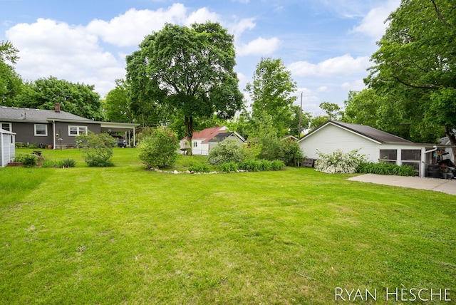 812 Forest St, Ionia, MI 48846 - view of green lawn