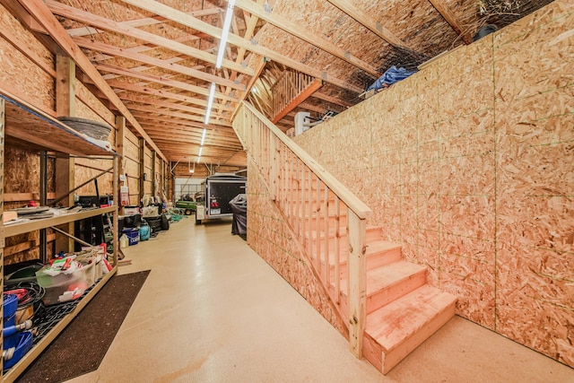 2210 Lindsey Rd, Jackson, MI 49201 - below grade area with stairway