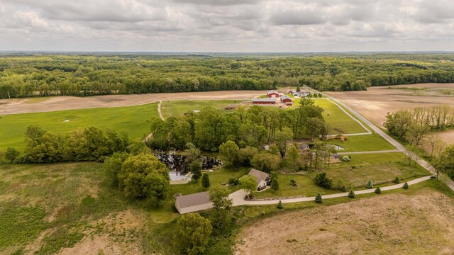 2210 Lindsey Rd, Jackson, MI 49201 - drone / aerial view of a forest