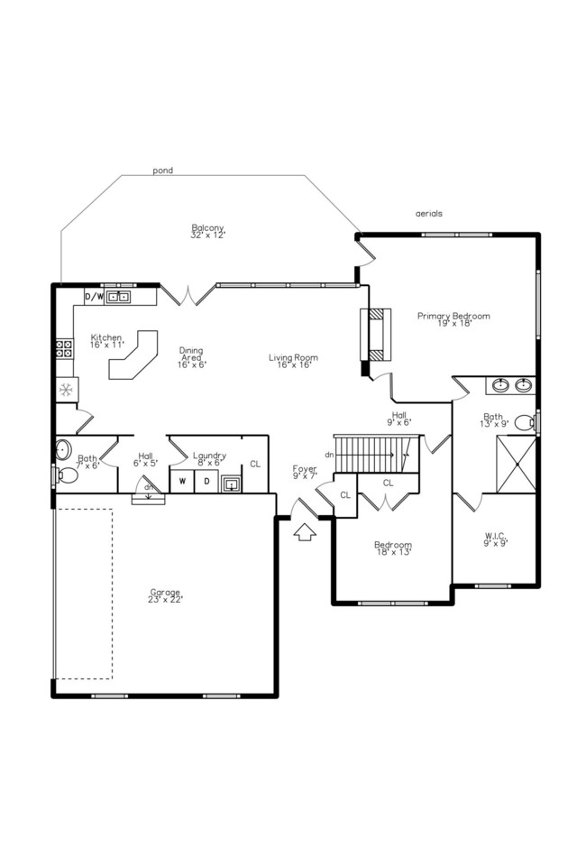 2210 Lindsey Rd, Jackson, MI 49201 - floor plan / room layout