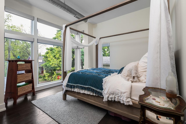 211 W Kingsley St, Ann Arbor, MI 48103 - bedroom with dark wood-style floors