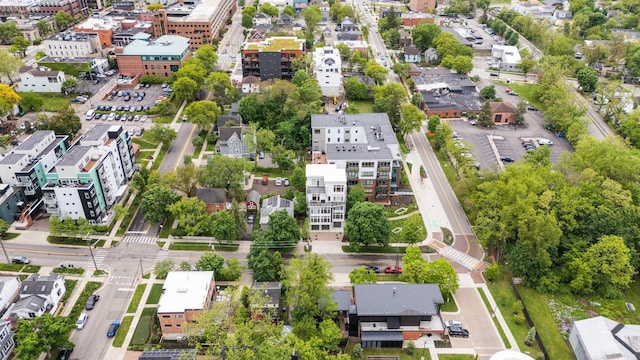 211 W Kingsley St, Ann Arbor, MI 48103 - drone / aerial view