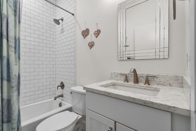 211 W Kingsley St, Ann Arbor, MI 48103 - full bath with vanity, shower / bath combo, and toilet