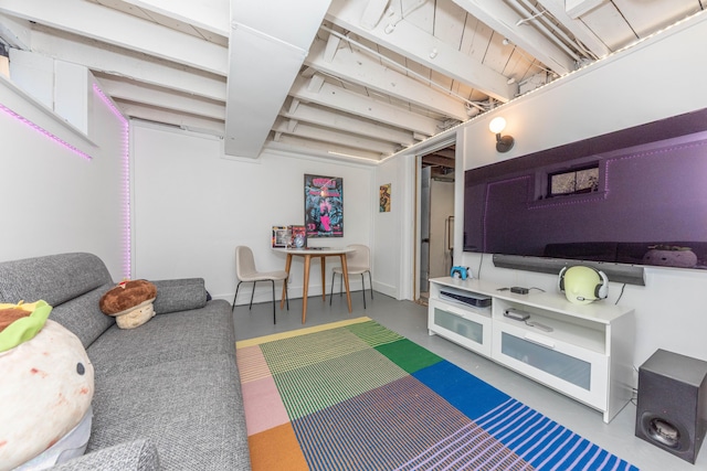 511 W Jefferson St, Ann Arbor, MI 48103 - game room featuring concrete flooring