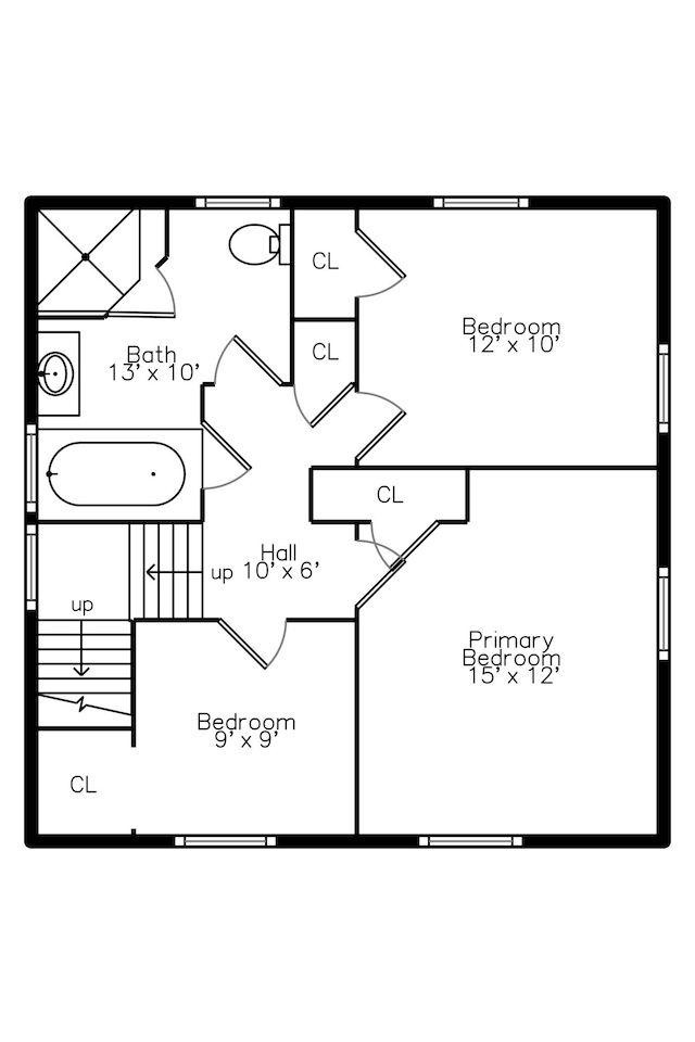 511 W Jefferson St, Ann Arbor, MI 48103 - property floor plan