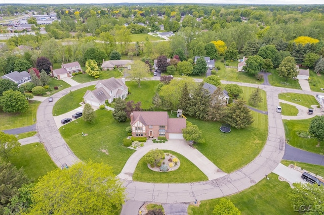 431 Meadowbrook Dr, Adrian, MI 49221 - aerial perspective of suburban area