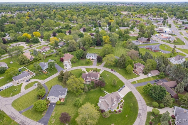 431 Meadowbrook Dr, Adrian, MI 49221 - aerial perspective of suburban area