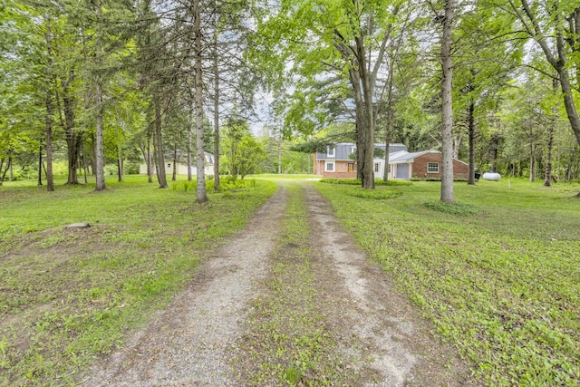 8925 Chubb Rd, Northville, MI 48168 - view of dirt / gravel road