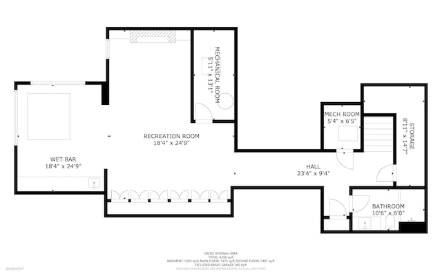 421 Manhattan Rd SE, Grand Rapids, MI 49506 - property floor plan