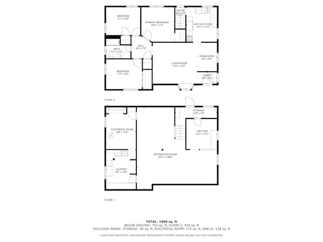 9085 Brentwood St, Livonia, MI 48150 - floor plan / room layout