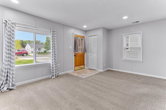 28506 Donnelly St, Garden City, MI 48135 - carpeted spare room with recessed lighting and baseboards
