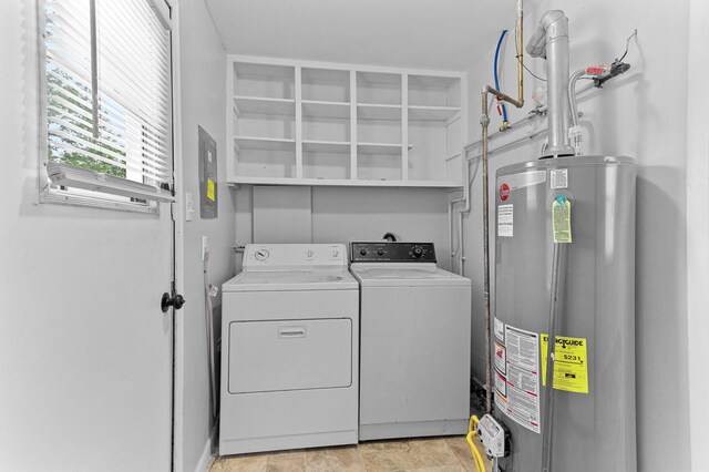 28506 Donnelly St, Garden City, MI 48135 - washroom featuring gas water heater and independent washer and dryer