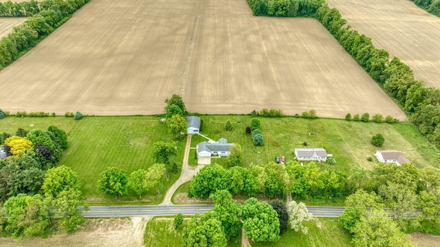 10639 Hanover Rd, Hanover, MI 49241 - aerial view of sparsely populated area featuring abundant farmland