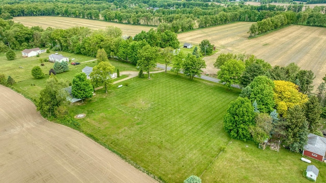 10639 Hanover Rd, Hanover, MI 49241 - aerial view of sparsely populated area with extensive farmland