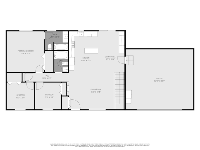 631 N Hilton Park Rd, Muskegon, MI 49442 - floor plan / room layout