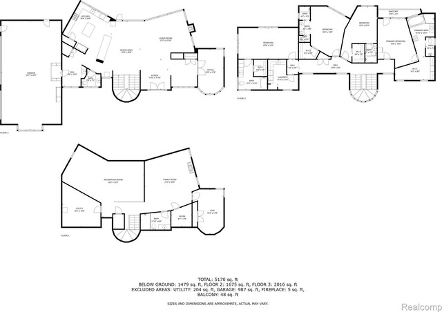 1000 Forest Ln, Bloomfield Hills, MI 48301 - room layout