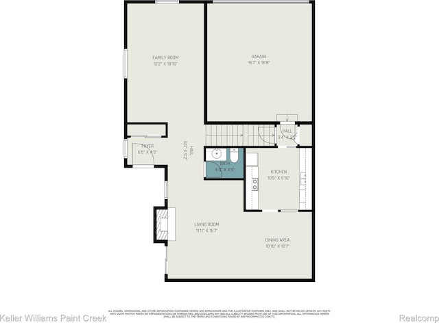 164 Barrington Cir, Lake Orion, MI 48360 - floor plan / room layout