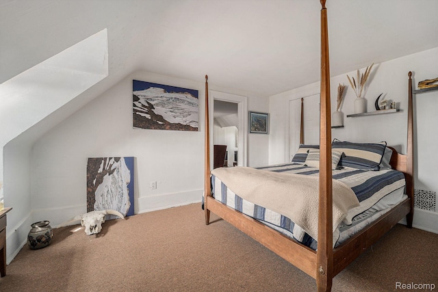 8123 E Lafayette St, Detroit, MI 48214 - bedroom featuring carpet flooring and lofted ceiling