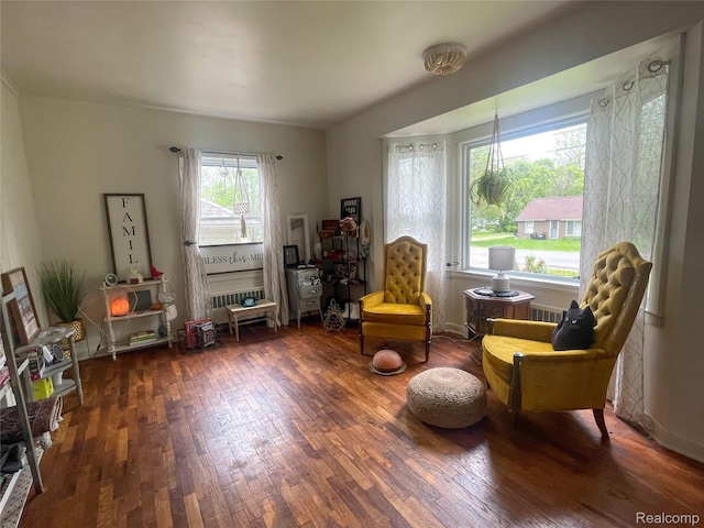 1264 Brabbs St, Burton, MI 48509 - living area with wood finished floors