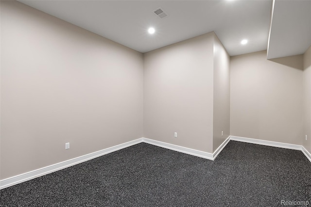 1626 Maryland Blvd, Birmingham, MI 48009 - spare room with baseboards and recessed lighting