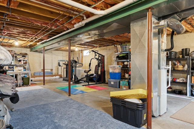 113 Diversy Dr, Brooklyn, MI 49230 - view of unfinished basement