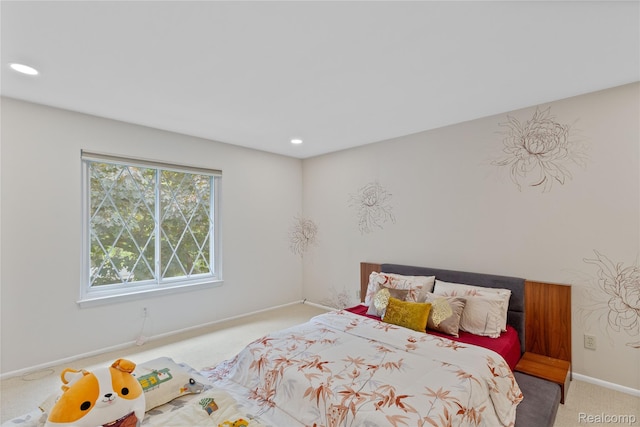 2375 Mulberry Sq Unit 69, Bloomfield Hills, MI 48302 - bedroom with carpet, recessed lighting, and baseboards