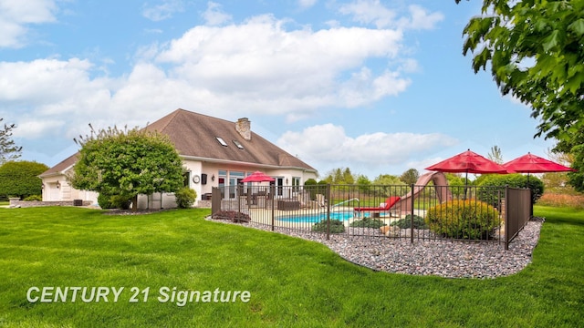 2170 Chestnut Rdg, Saginaw, MI 48609 - view of swimming pool