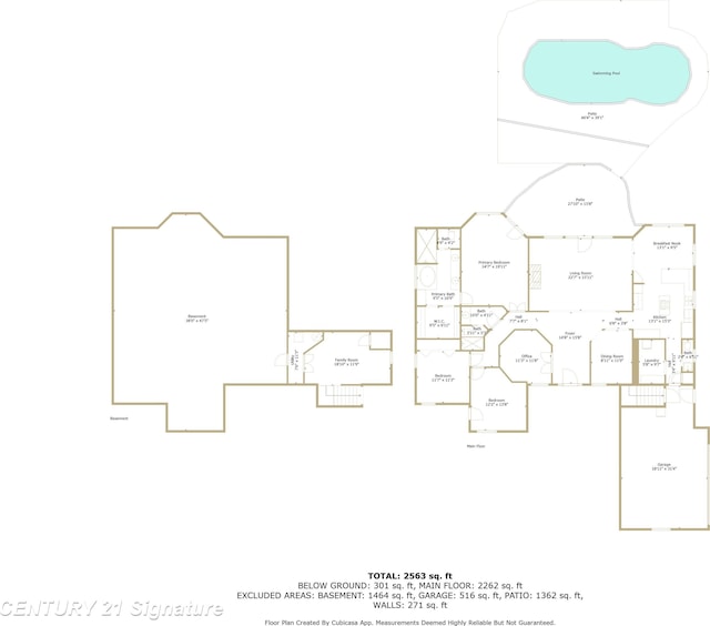 2170 Chestnut Rdg, Saginaw, MI 48609 - home floor plan